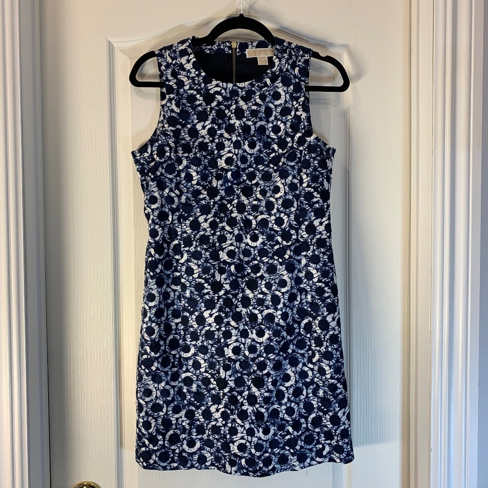 Michael Kors Sleeveless Blue Dress | Classic & Timeless Elegance  Size 4 (US)